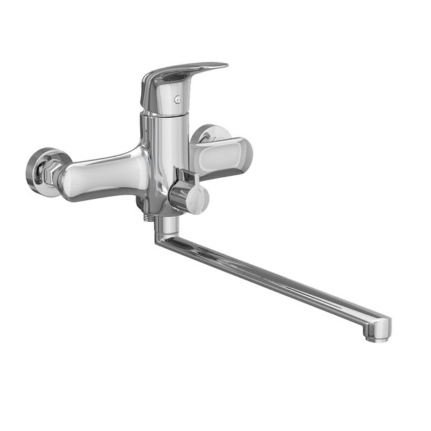 Смеситель универсальный AVRORA Sky AV4030 с поворотным изливом 350 мм