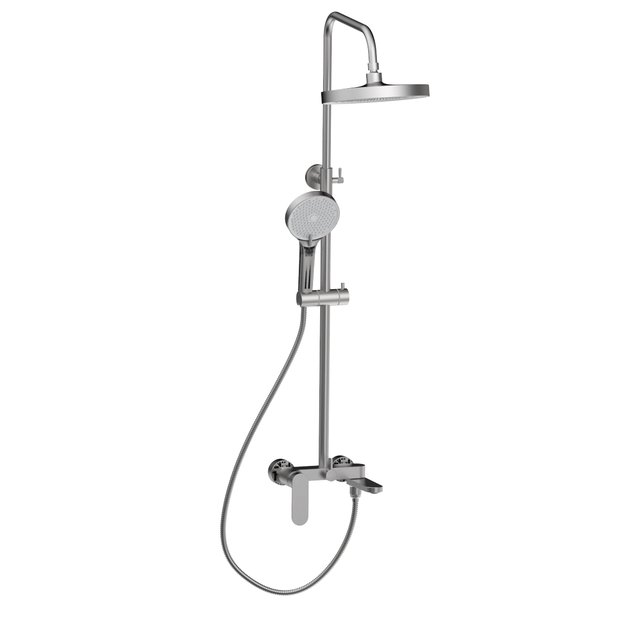 Душевая система со смесителем AVRORA Rumy AV5940BN, цвет никель