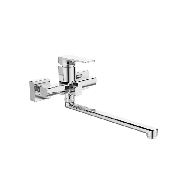 Смеситель универсальный AVRORA Victoria AV3730 с поворотным изливом 350 мм