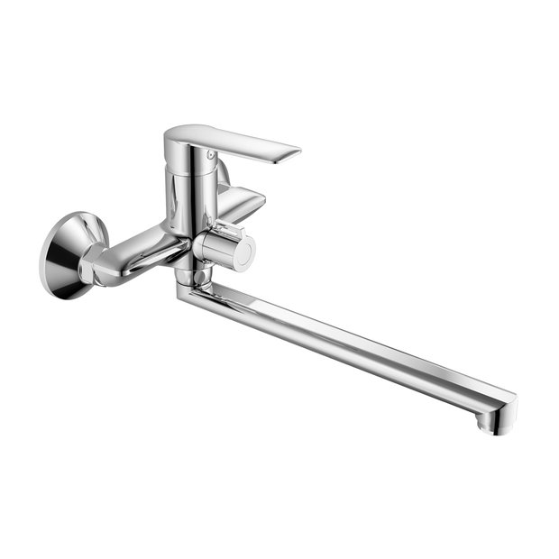 Смеситель унниверсальный AVRORA Slim AV5030 с поворотным изливом