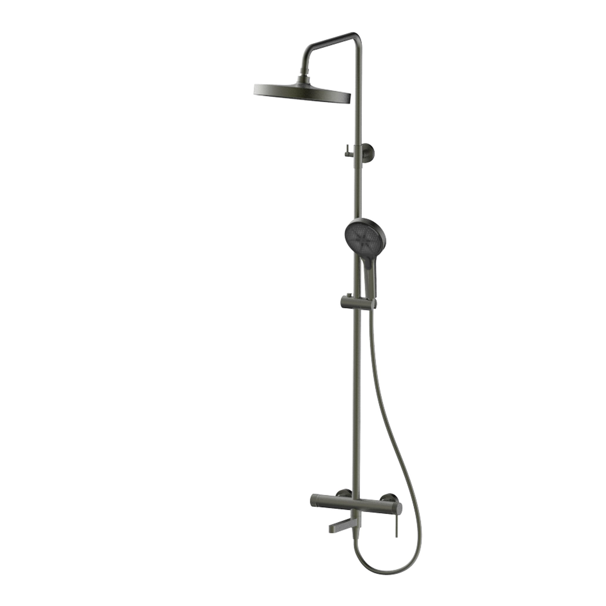 Душевая система для ванны LOREN  AV7640GM, цвет оружейная сталь