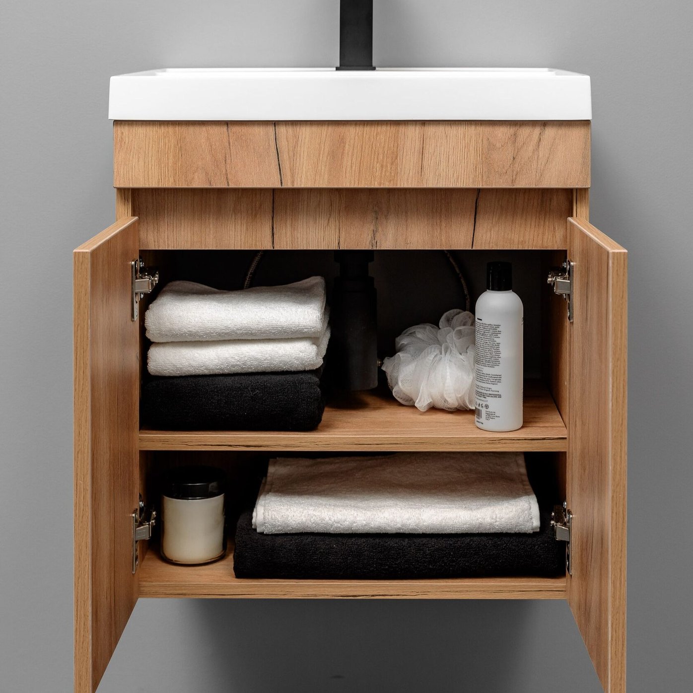 ИЗЕО 50 комплект мебели подвесной c дверцами (под Слим 50/Альтаис 35), Крафт Золотой IZ-S-T50K/PW2