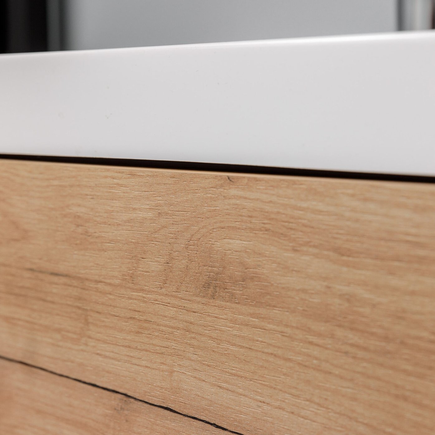 БРУНО 50 комплект мебели, подвесной с ящиками (под Слим 50/Альтаис 35) цвет Дуб крафт Br-S-T50K/PW