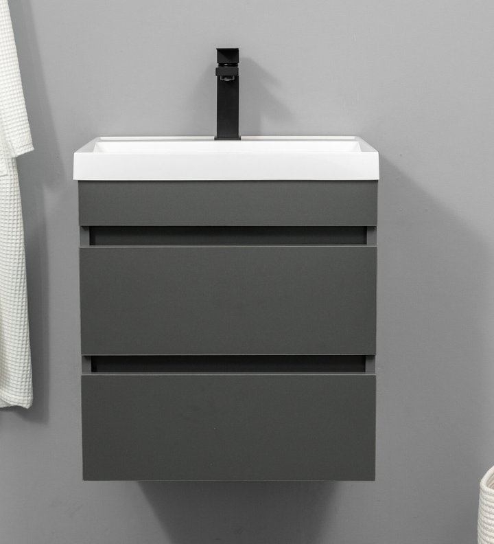 Vino 50 комплект, подвесная с ящиками (под Слим 50/Altais 35) цвет Графит Vi-S-T50GRdr