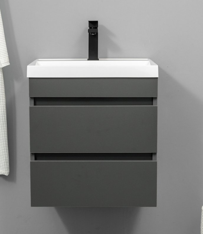 Vino 50 комплект, подвесная с ящиками (под Слим 50/Altais 35) цвет Графит Vi-S-T50GRdr