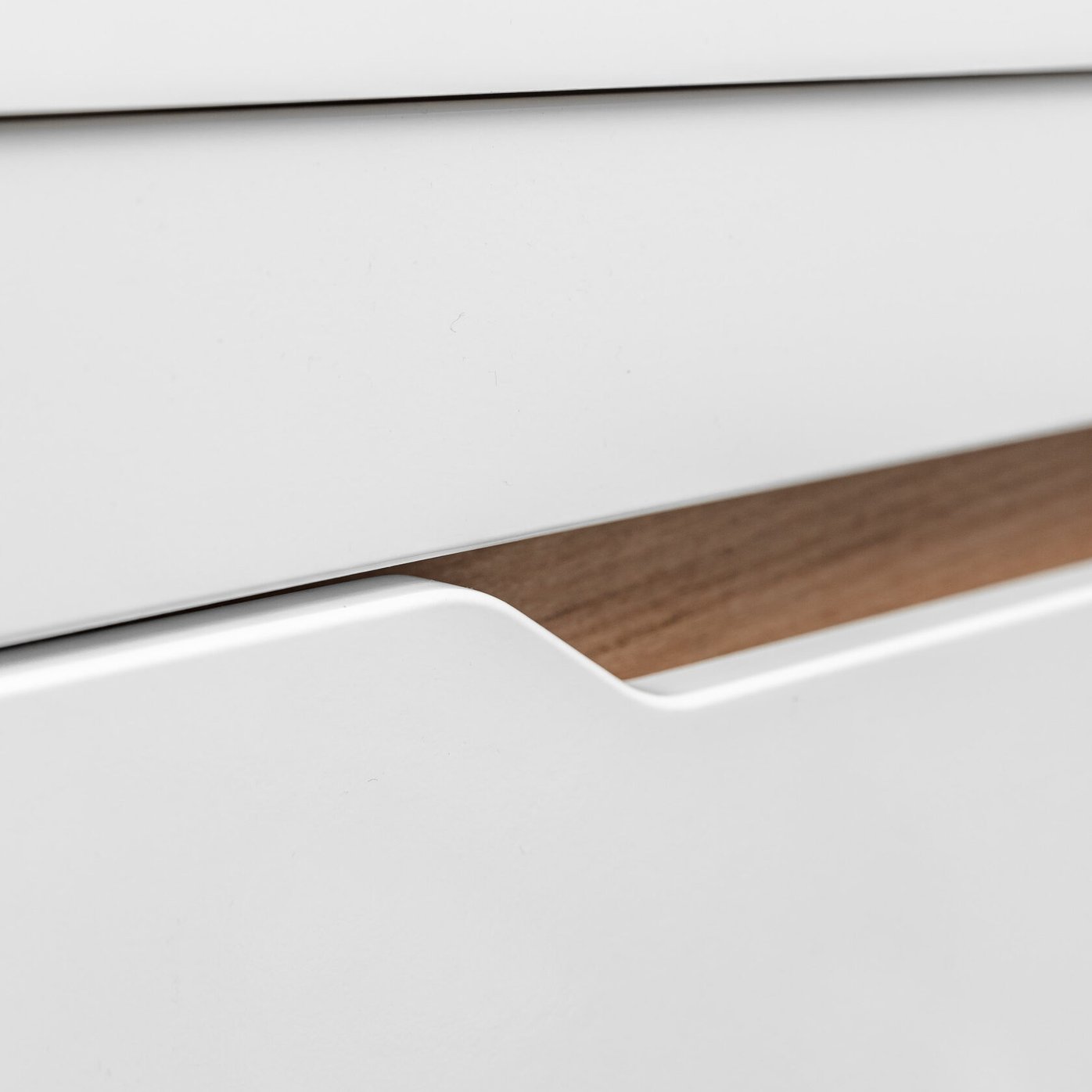 ФОРТУНА 50 Комплект мебели подвесной, дверь с вырезом (под Слим 50/Альтаис 35), цвет Белый+Крафт FT-S-T50W/PW