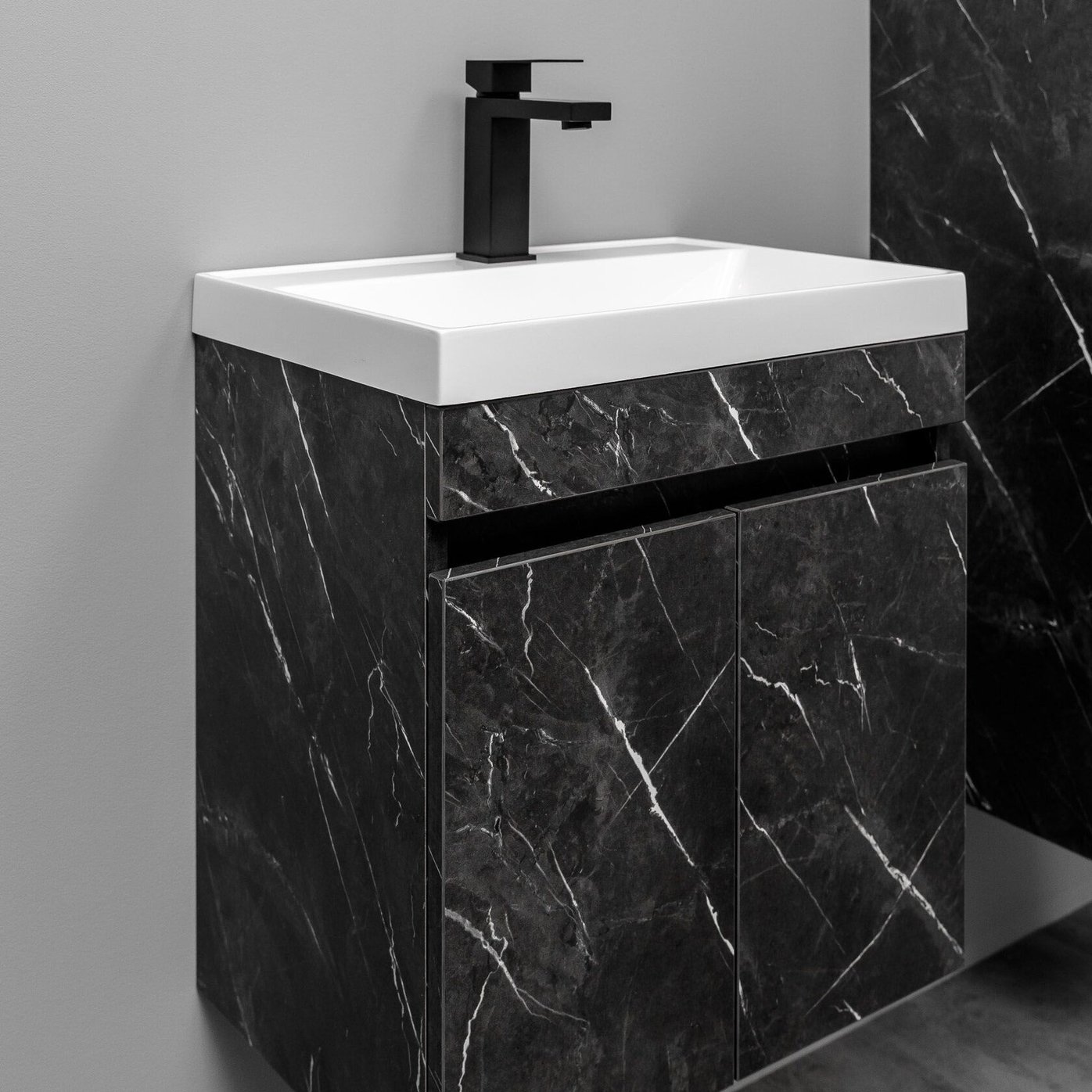 ИЗЕО 50 комплект мебели подвесной c дверцами (под Слим 50/Альтаис 35), Креатель IZ-S-T50Kr