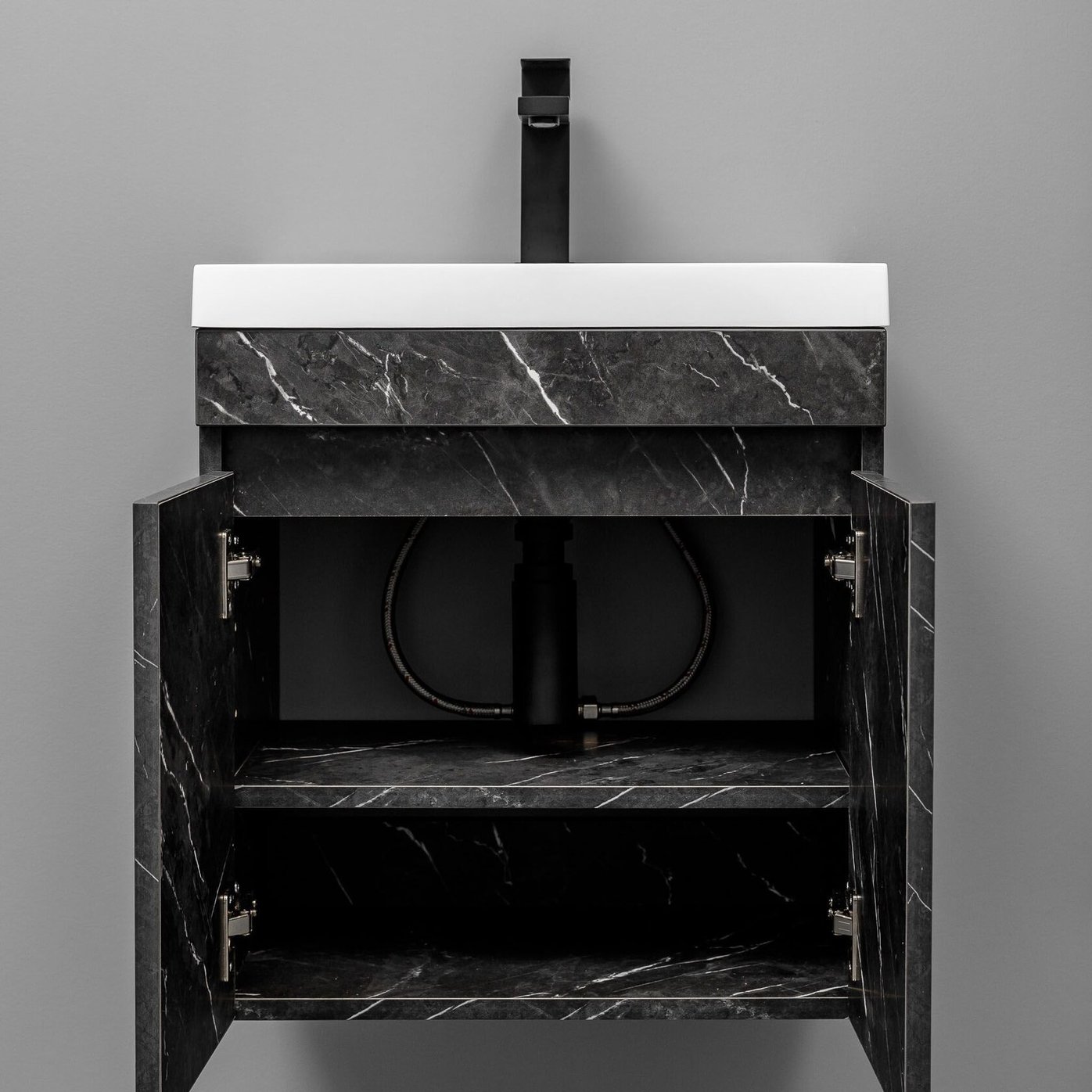 ИЗЕО 50 комплект мебели подвесной c дверцами (под Слим 50/Альтаис 35), Креатель IZ-S-T50Kr