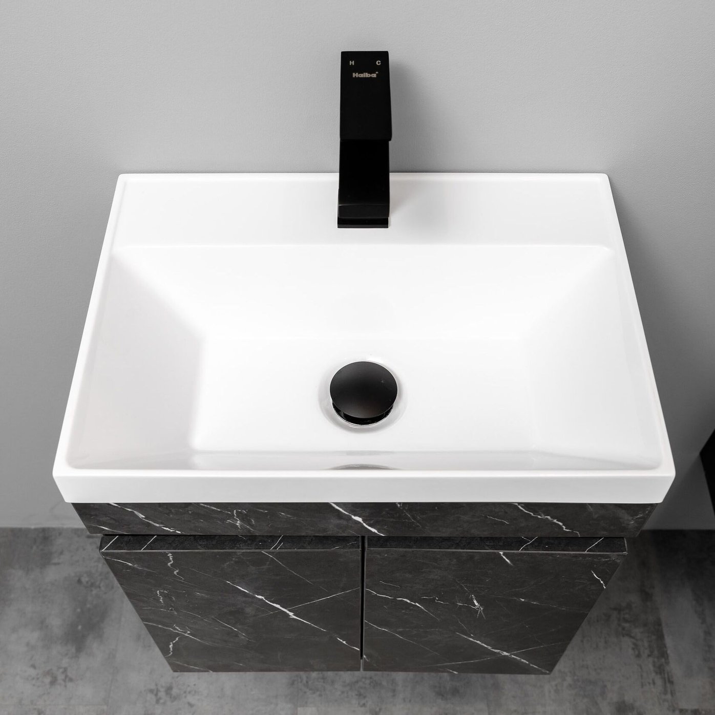 ИЗЕО 50 комплект мебели подвесной c дверцами (под Слим 50/Альтаис 35), Креатель IZ-S-T50Kr