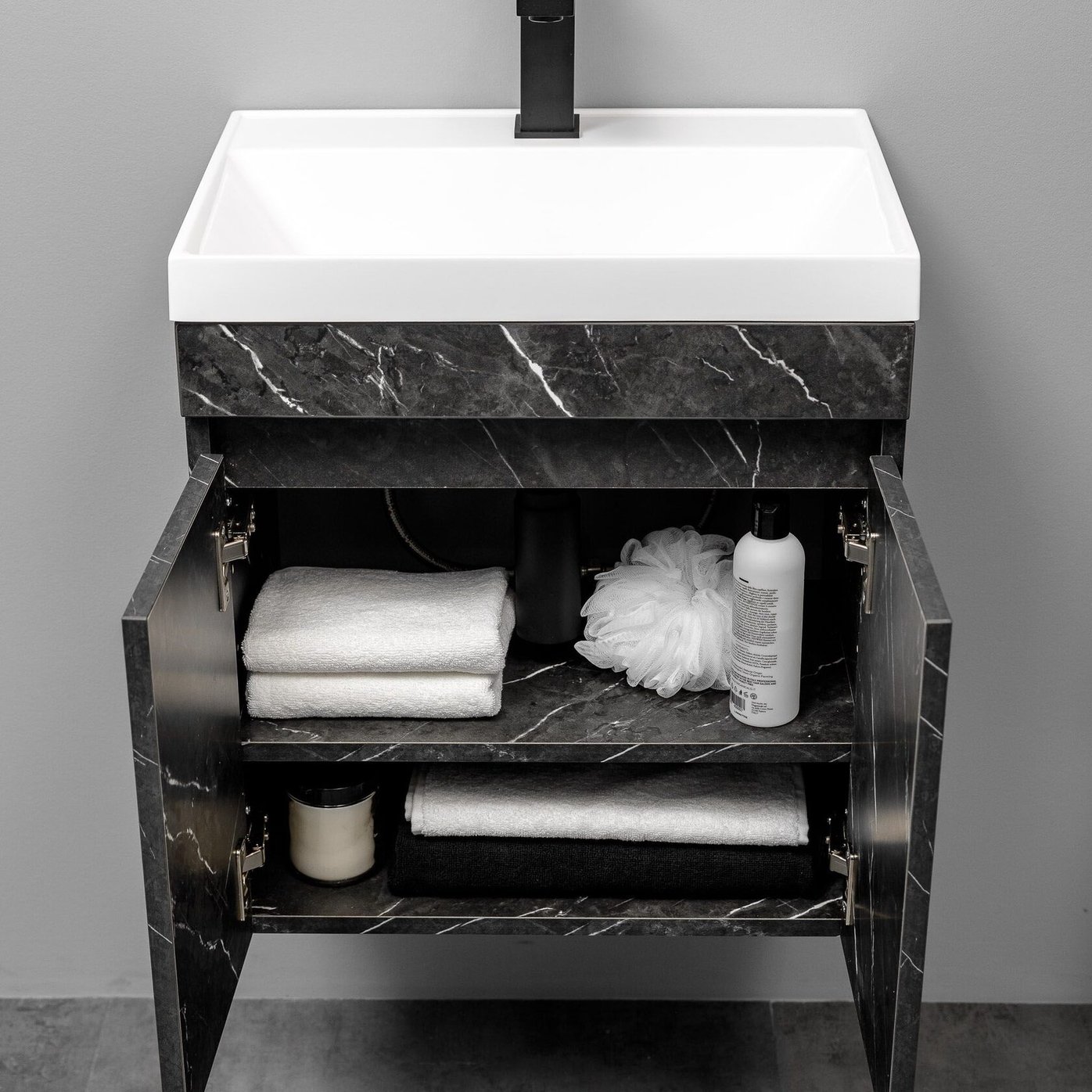 ИЗЕО 50 комплект мебели подвесной c дверцами (под Слим 50/Альтаис 35), Креатель IZ-S-T50Kr