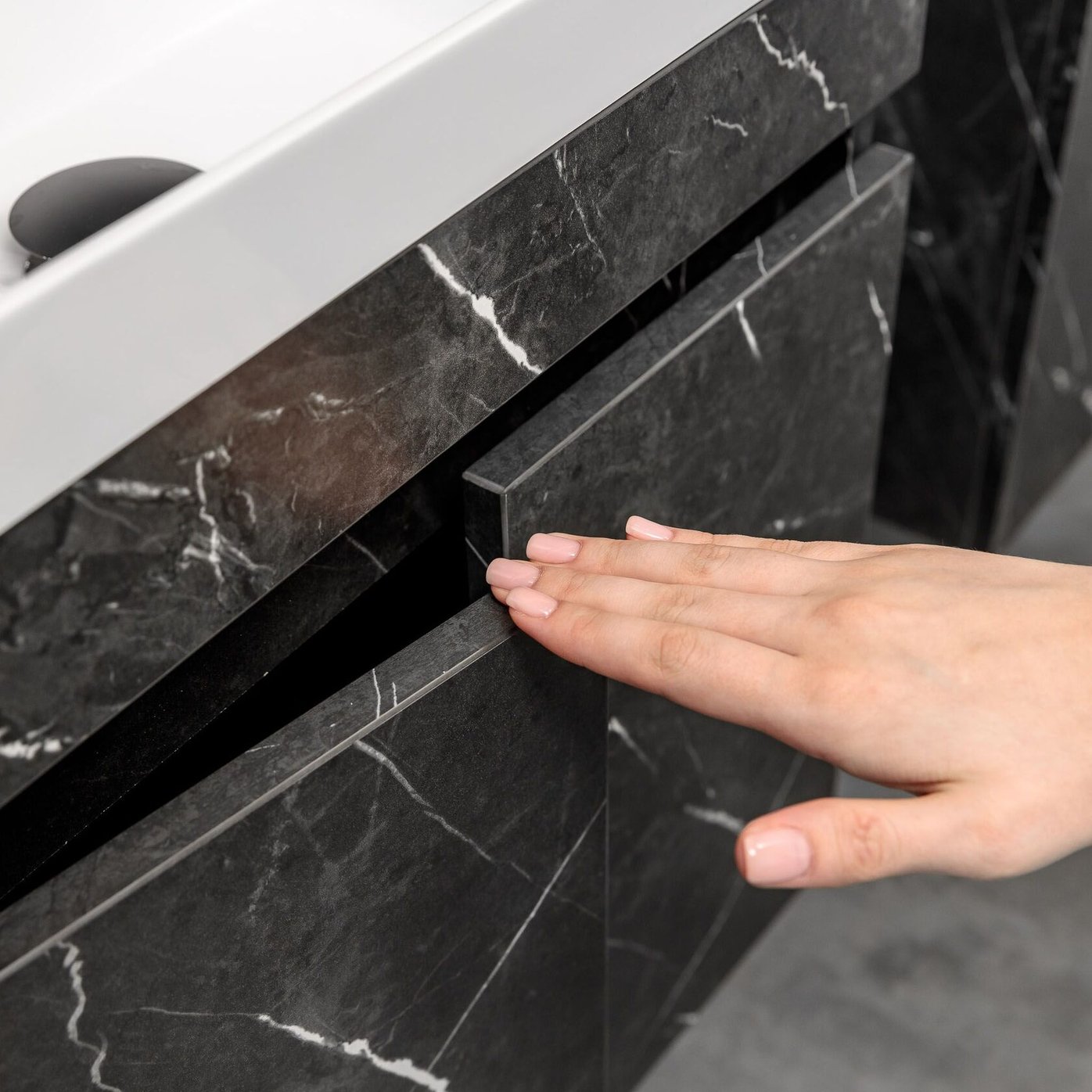 ИЗЕО 50 комплект мебели подвесной c дверцами (под Слим 50/Альтаис 35), Креатель IZ-S-T50Kr