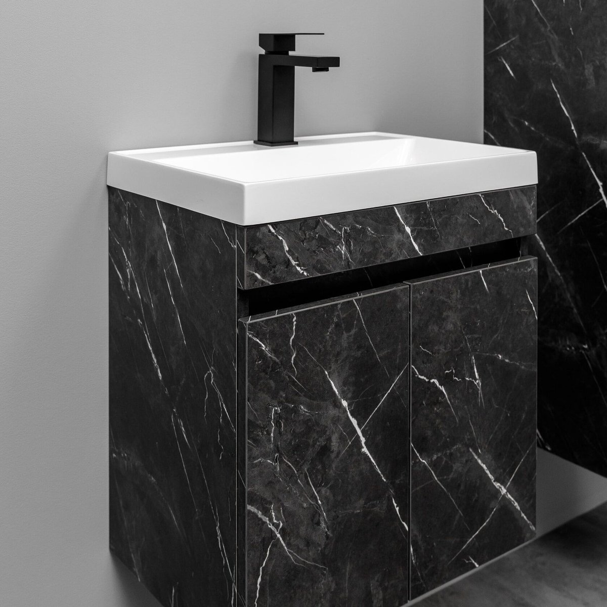 ИЗЕО 50 комплект мебели подвесной c дверцами (под Слим 50/Альтаис 35), Креатель IZ-S-T50Kr