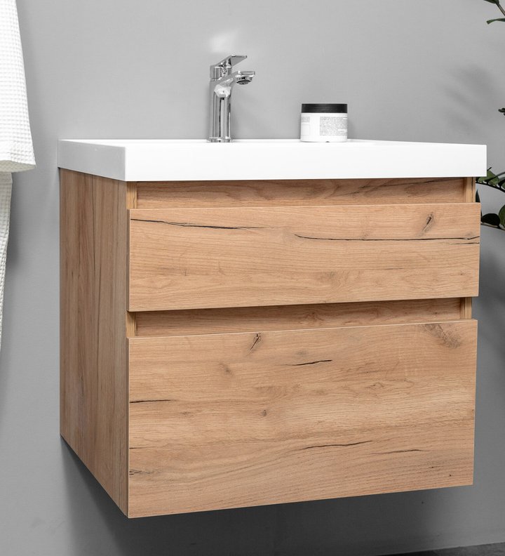 VERSE 60 комплект, подвесной с 2 ящиками (под Астория 60), цвет Дуб крафт золотой VE-T60-A-PW