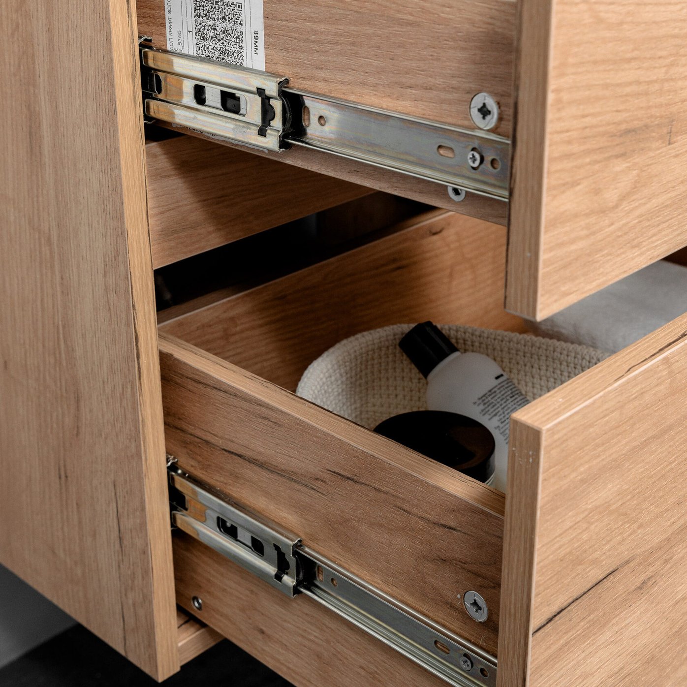 ВЕРСЕ 60 комплект, подвесной с 2 ящиками (под Астория 60), цвет Дуб крафт золотой VE-T60-A-PW