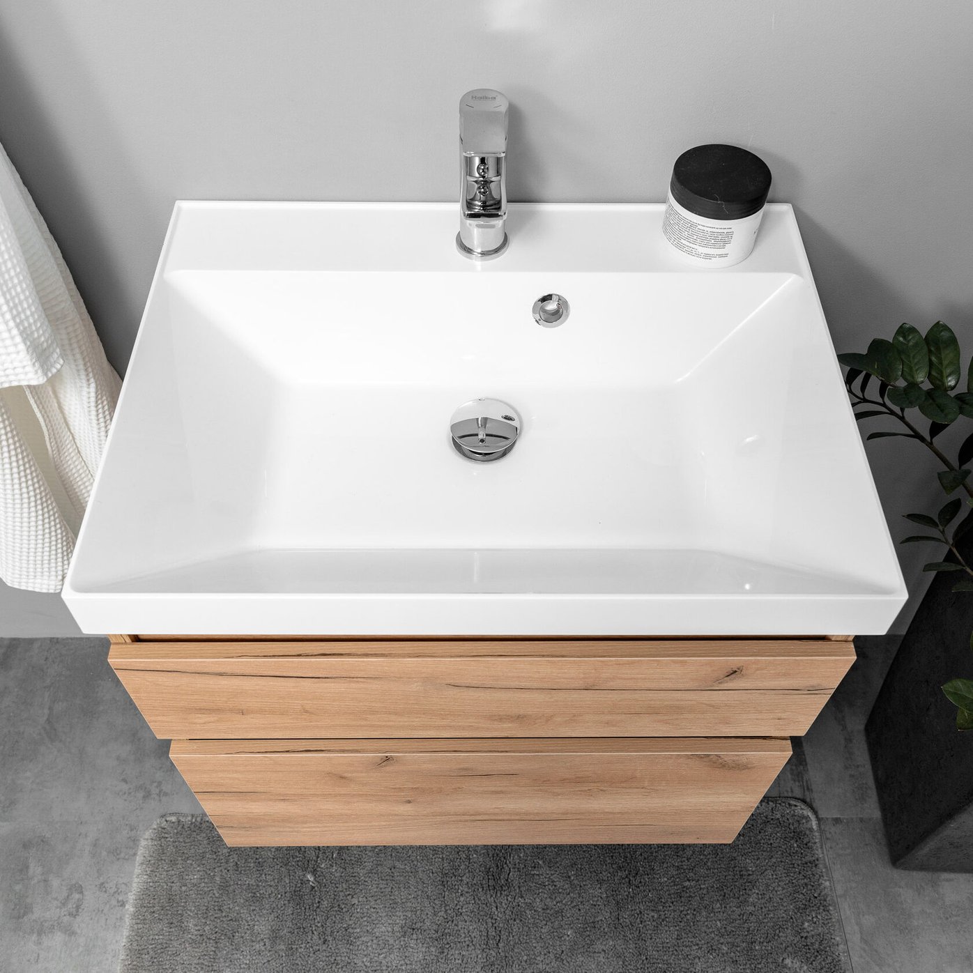 ВЕРСЕ 60 комплект, подвесной с 2 ящиками (под Астория 60), цвет Дуб крафт золотой VE-T60-A-PW