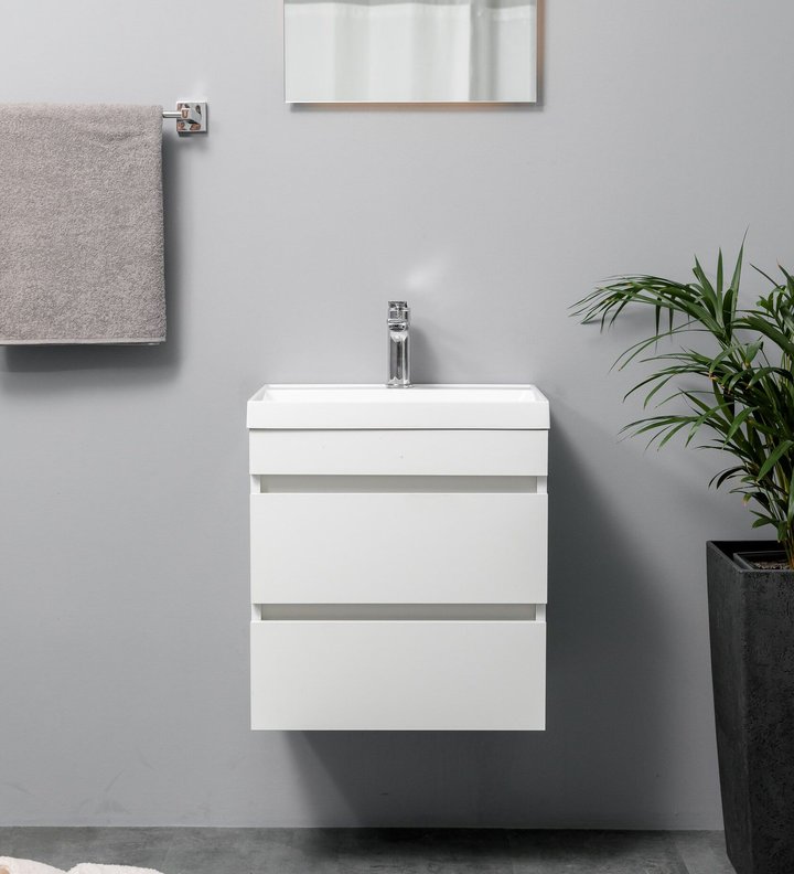 Vino 50 комплект мебели подвесной c ящиками (под Слим 50/Altais 35), цвет белый IZ-S-T50Wdr